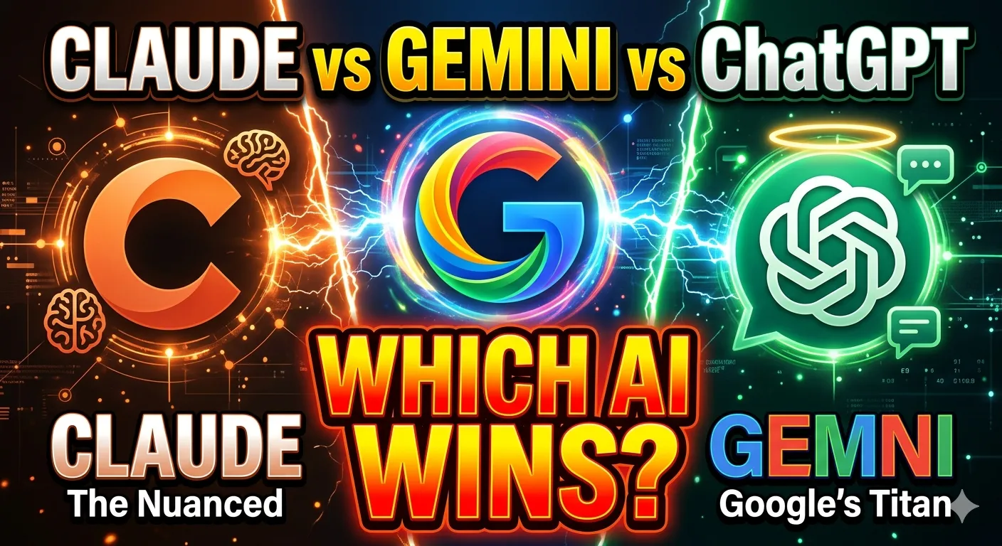 Claude vs Gemini vs ChatGPT: Which is Best for Marketers in 2026?