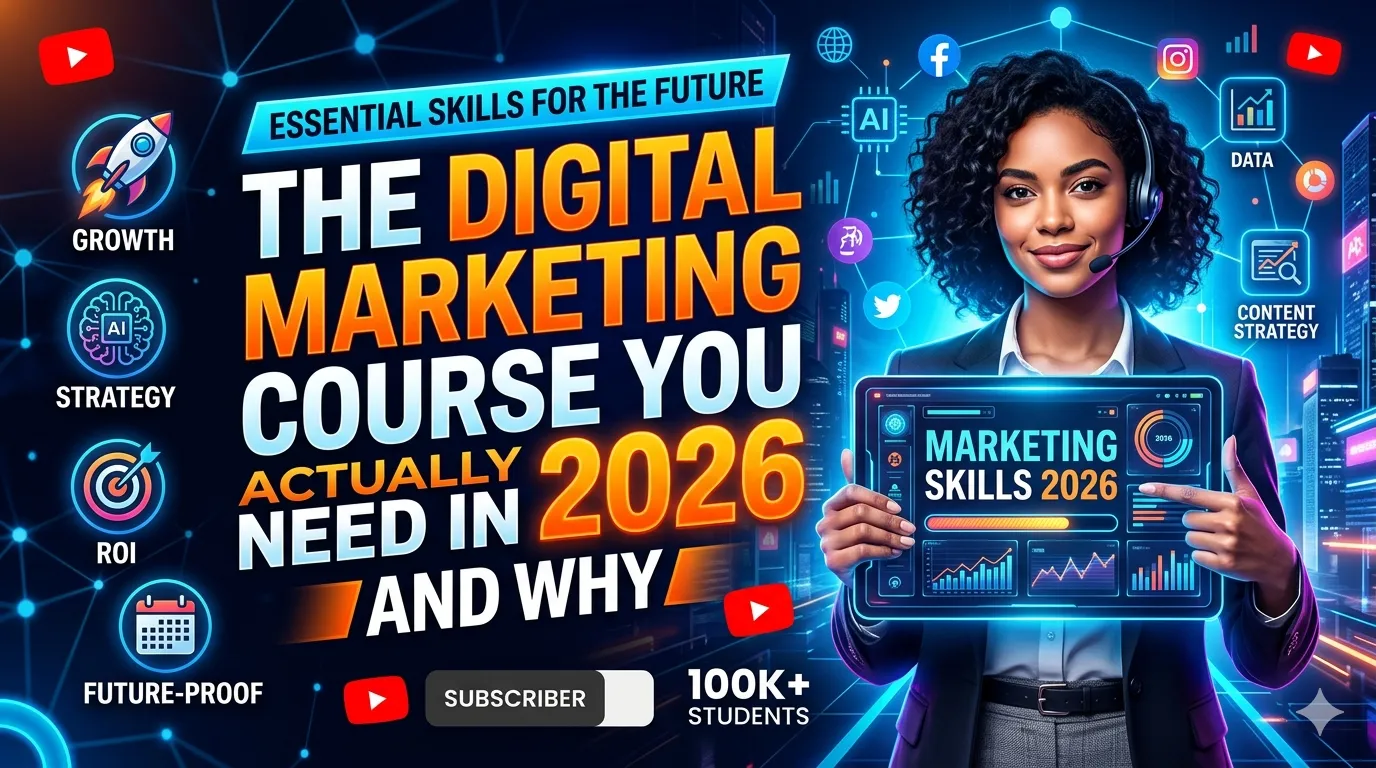 The Digital Marketing Course You Actually Need in 2026 (And Why)