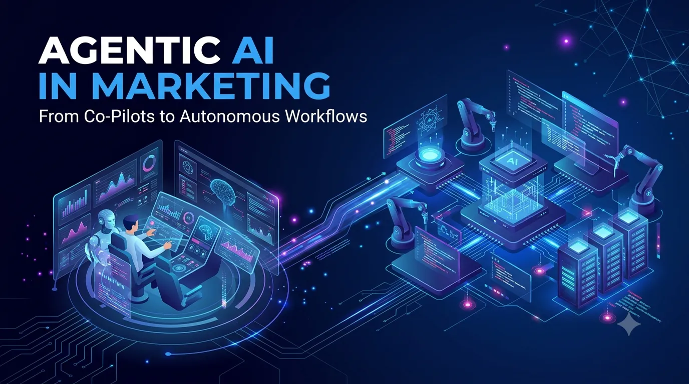 Agentic AI in Marketing: From Co-Pilots to Autonomous Workflows