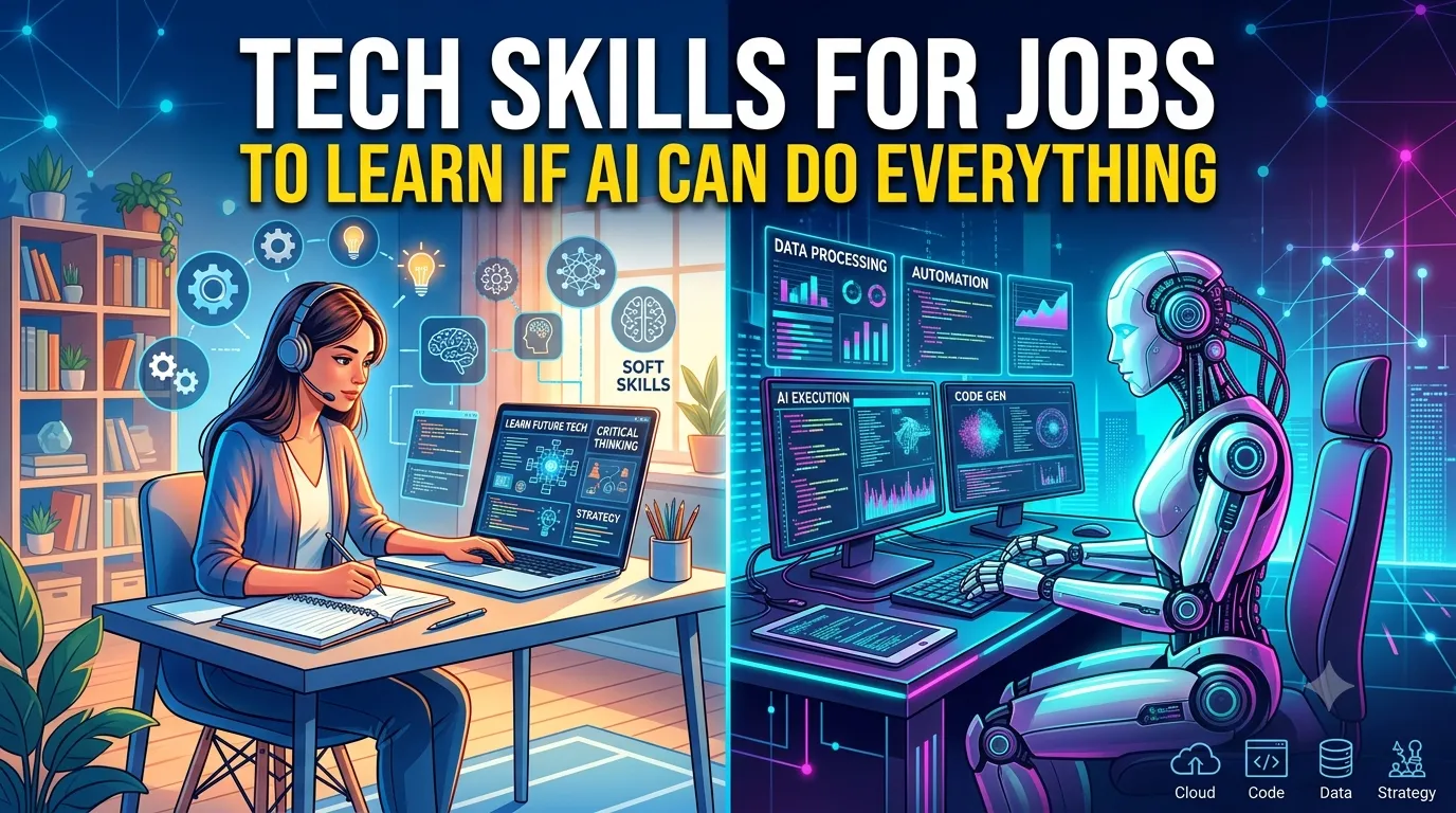 What Tech Skills for Jobs to Learn if AI Can Do Everything