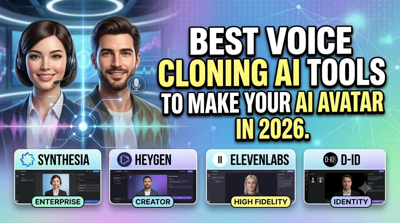 Best Voice Cloning AI Tools to Make Your AI Avatar