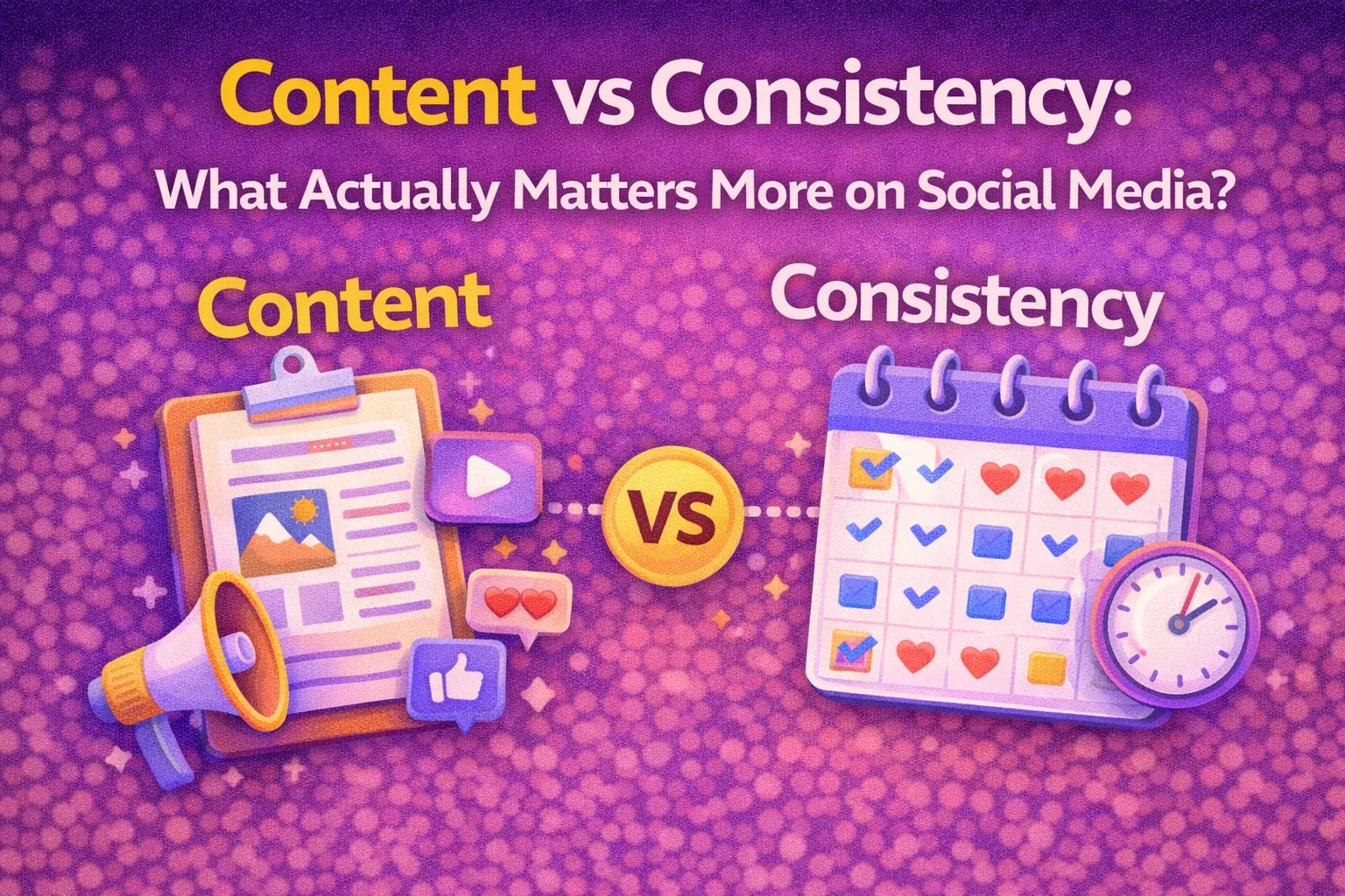 Content vs Consistency: What Actually Matters More on Social Media?