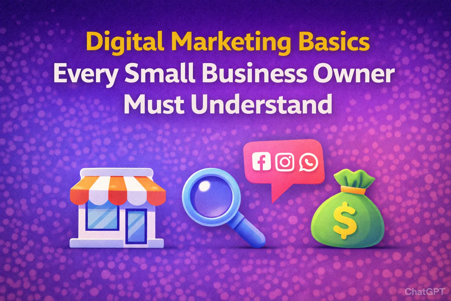 Digital Marketing Basics Every Small Business Owner Must Understand in 2026
